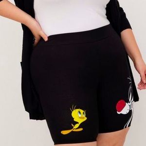 Torrid Looney Tunes Bike Shorts